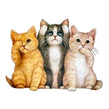 Схема вышивки «no vedo no Sento no Parlo»