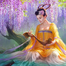 Схема вышивки «девушка»