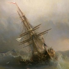 Схема вышивки «Ship and boat art»