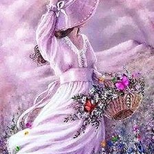 Схема вышивки «летний ветер»