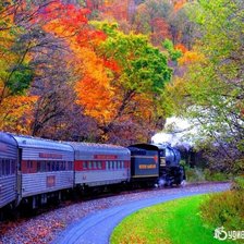 Схема вышивки «Осень»