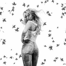 Схема вышивки «девушка»