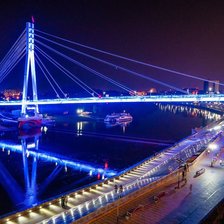 Схема вышивки «мост влюбленных»