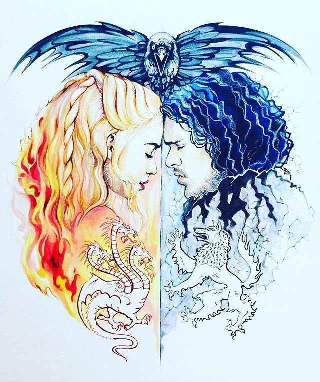 Лёд и пламя - оригинал