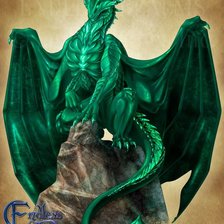 Схема вышивки «дракон»