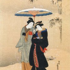 Японки зимой