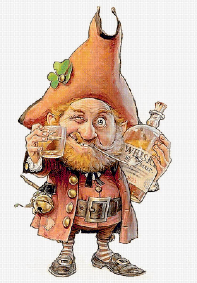 Серия "Маленькие человечки" - человечки, гномы, фэнтези - предпросмотр