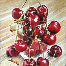 Схема вышивки «акварель»