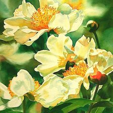 Схема вышивки «акварель»