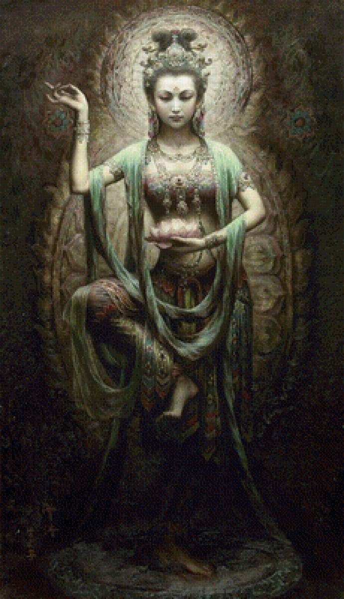 Гуань Инь. Богиня Милосердия. v.0.1. - мифология, богиня, китай - предпросмотр