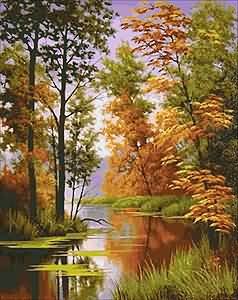 Тиха есен - пейзаж - оригинал