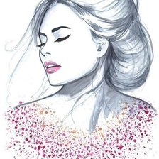 Схема вышивки «Donna color»