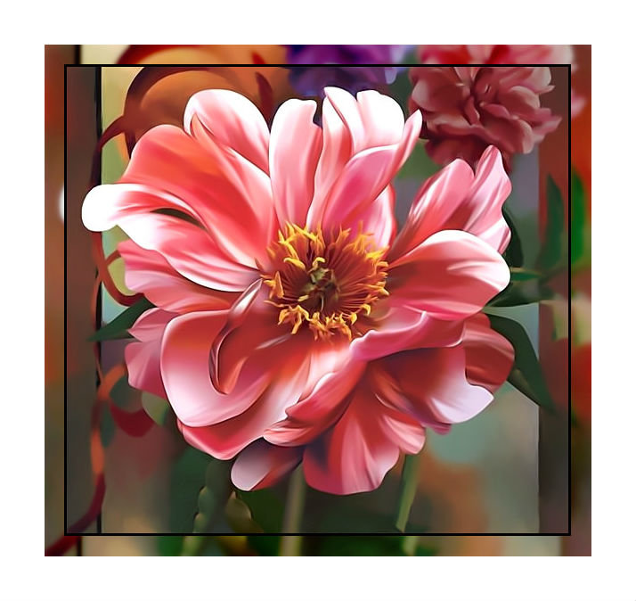 Цветок. - цветок. - оригинал