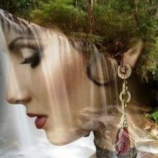 Схема вышивки «Donna cascata»