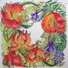 Схема вышивки «lalie»