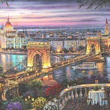 Схема вышивки «Будапешт»