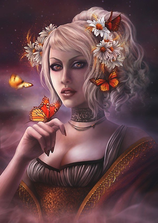 Девушка - оригинал