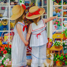 Схема вышивки «Summertime Treasures.»