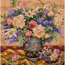 Схема вышивки «Цветы»