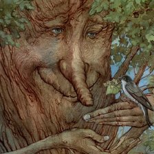 Схема вышивки «дерево»