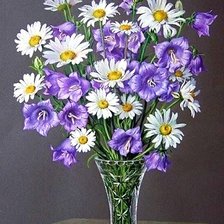 Схема вышивки «цветы»