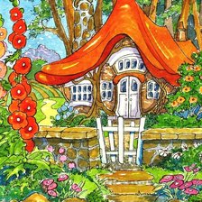 Схема вышивки «акварель»