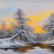 Схема вышивки «ПЕЙЗАЖ»