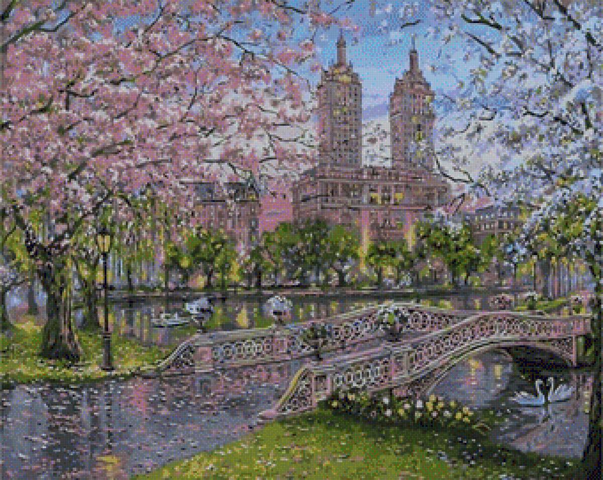 Вълшебен парк - пейзаж - предпросмотр