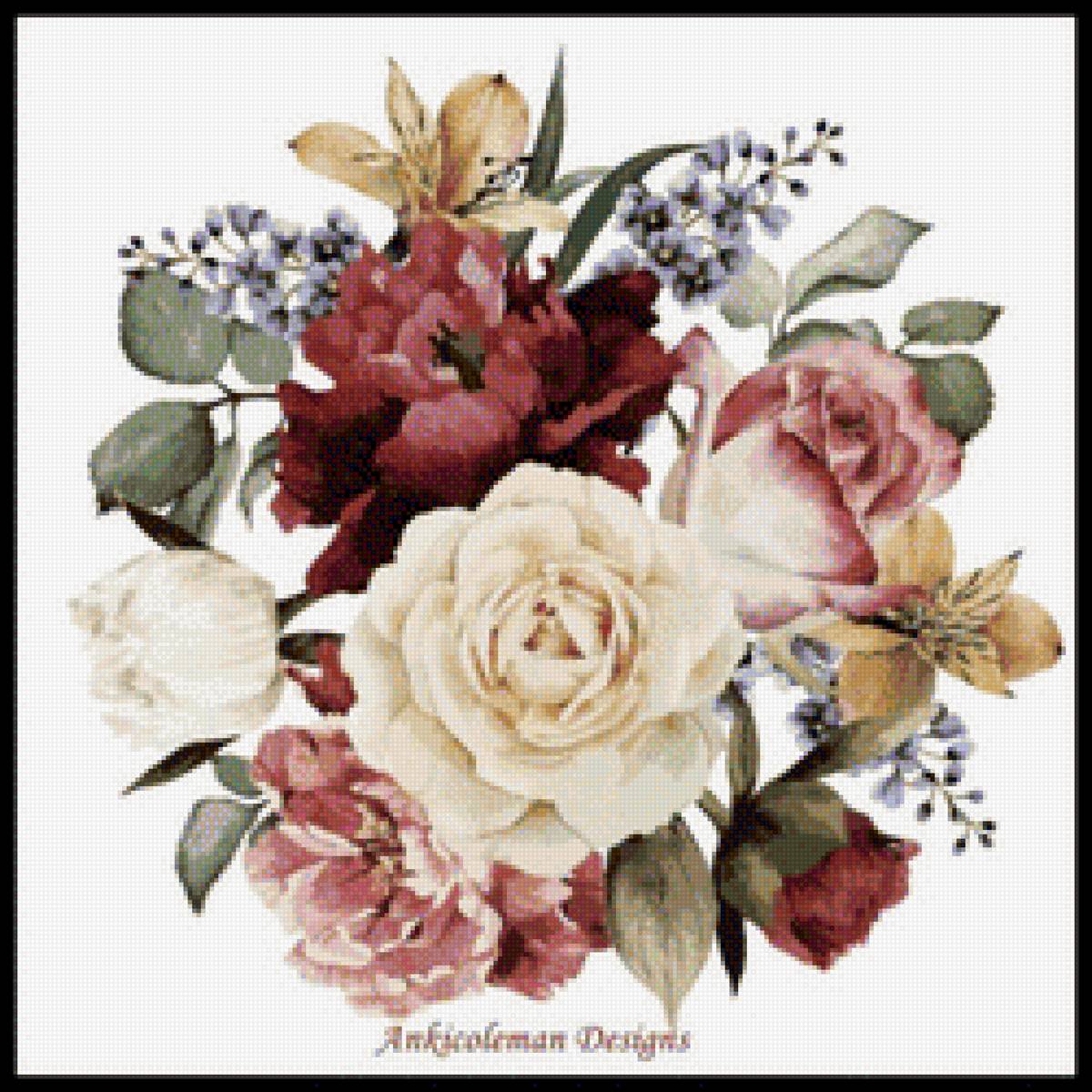 букет - цветы букет - предпросмотр