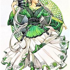 Схема вышивки «узоры»