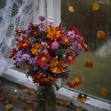 Схема вышивки «цветы»