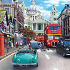 Схема вышивки «Вид на Собор святого Павла»