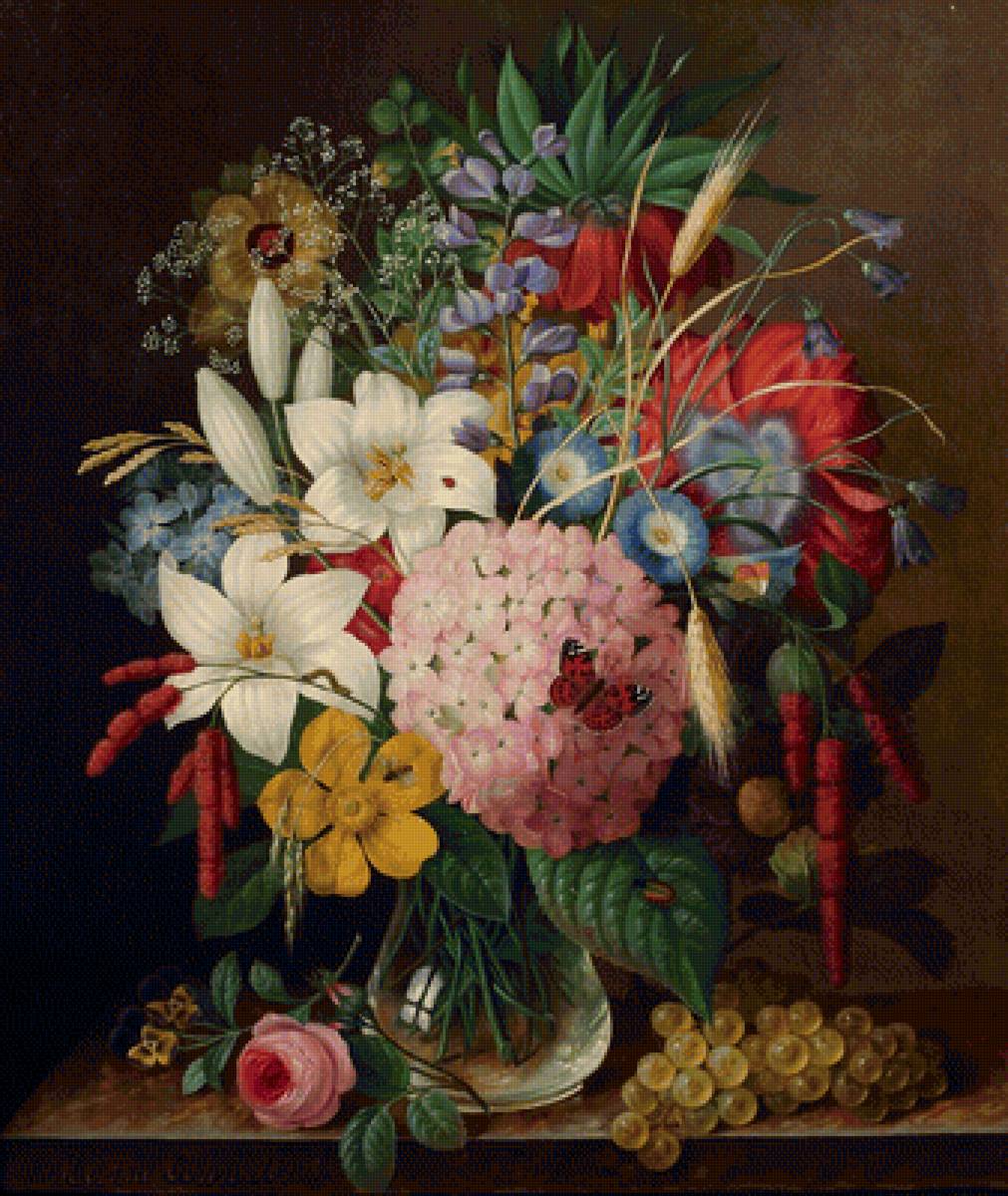 kvety vo váze - предпросмотр