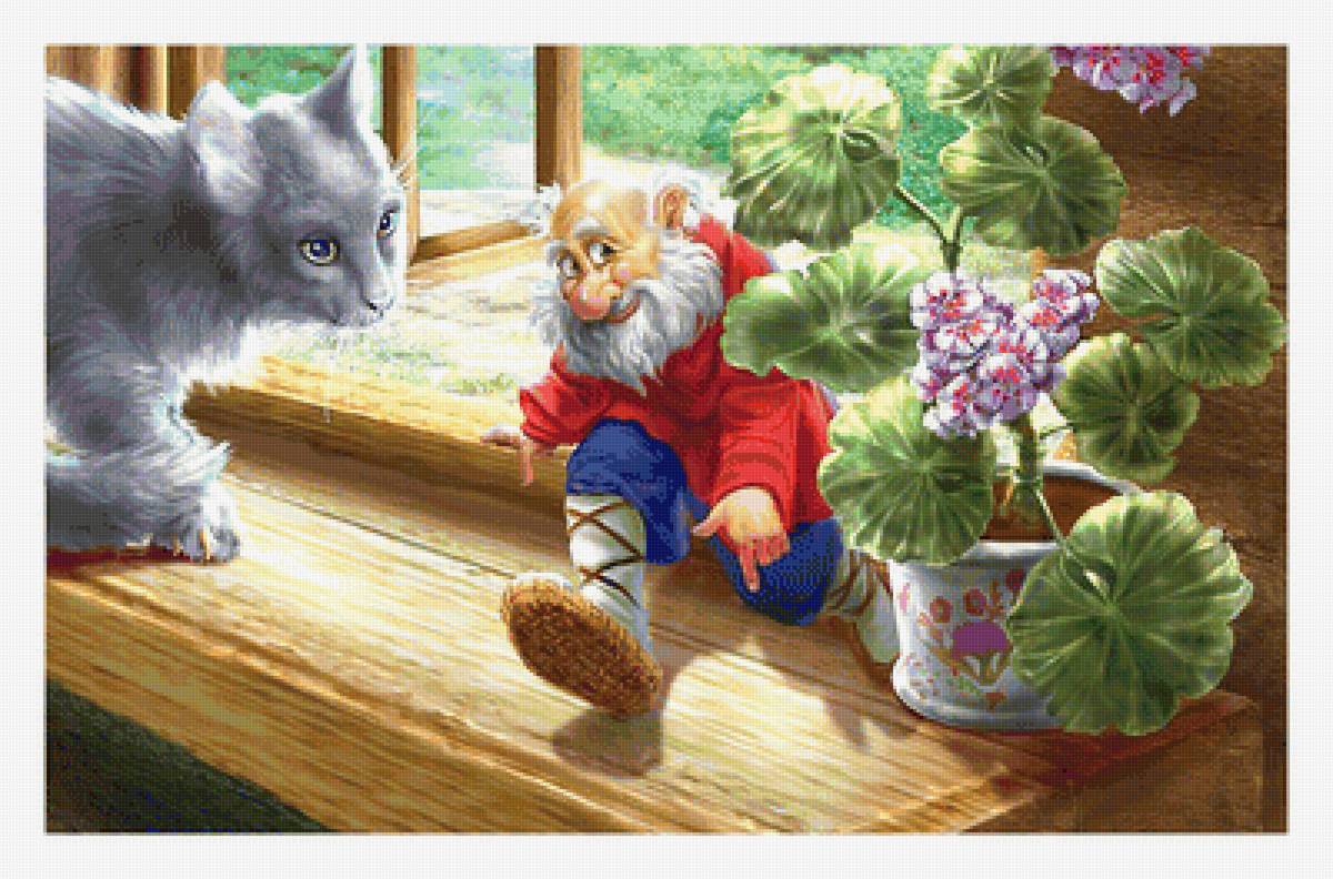 Серия "Сказки, мифы".  Домовушка - домовушка, мифы, сказка - предпросмотр