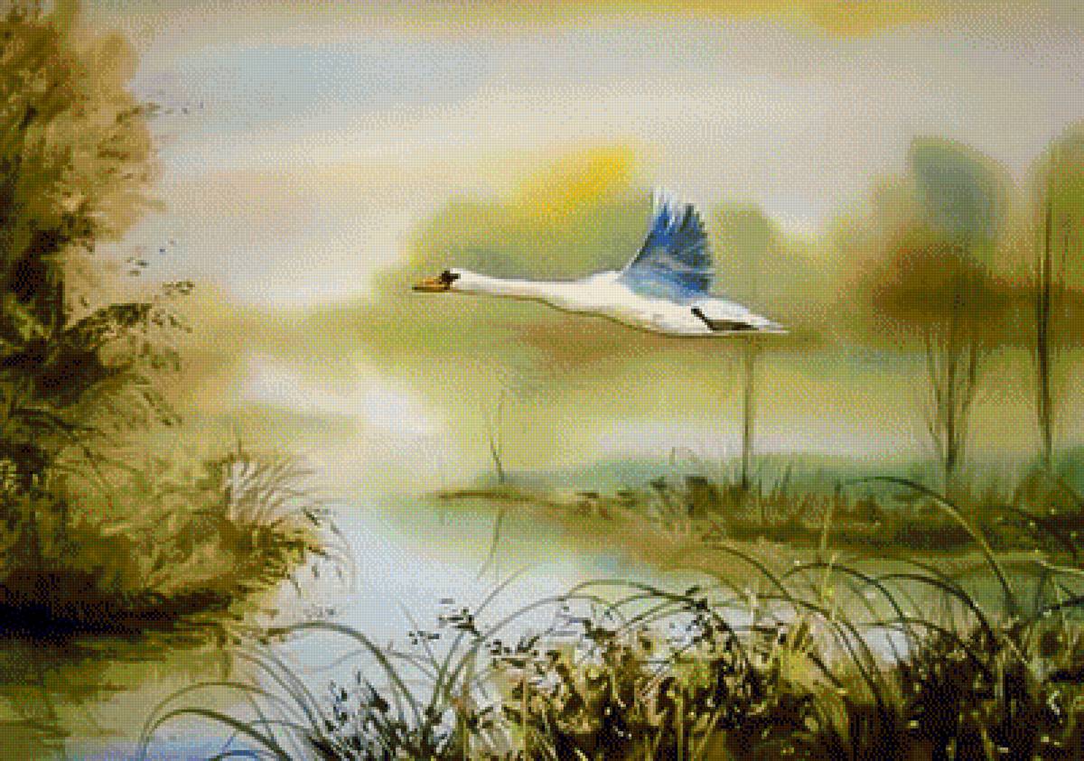 Good Morning. - beata gugnacka paintings.scenarys.birds. - предпросмотр