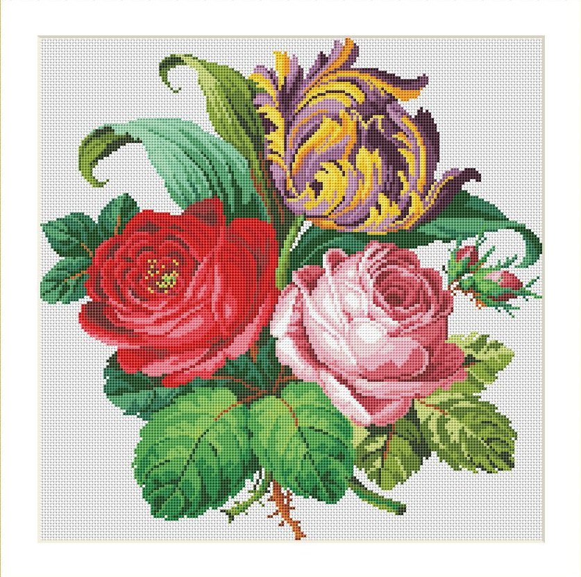 Роза - подушки - оригинал