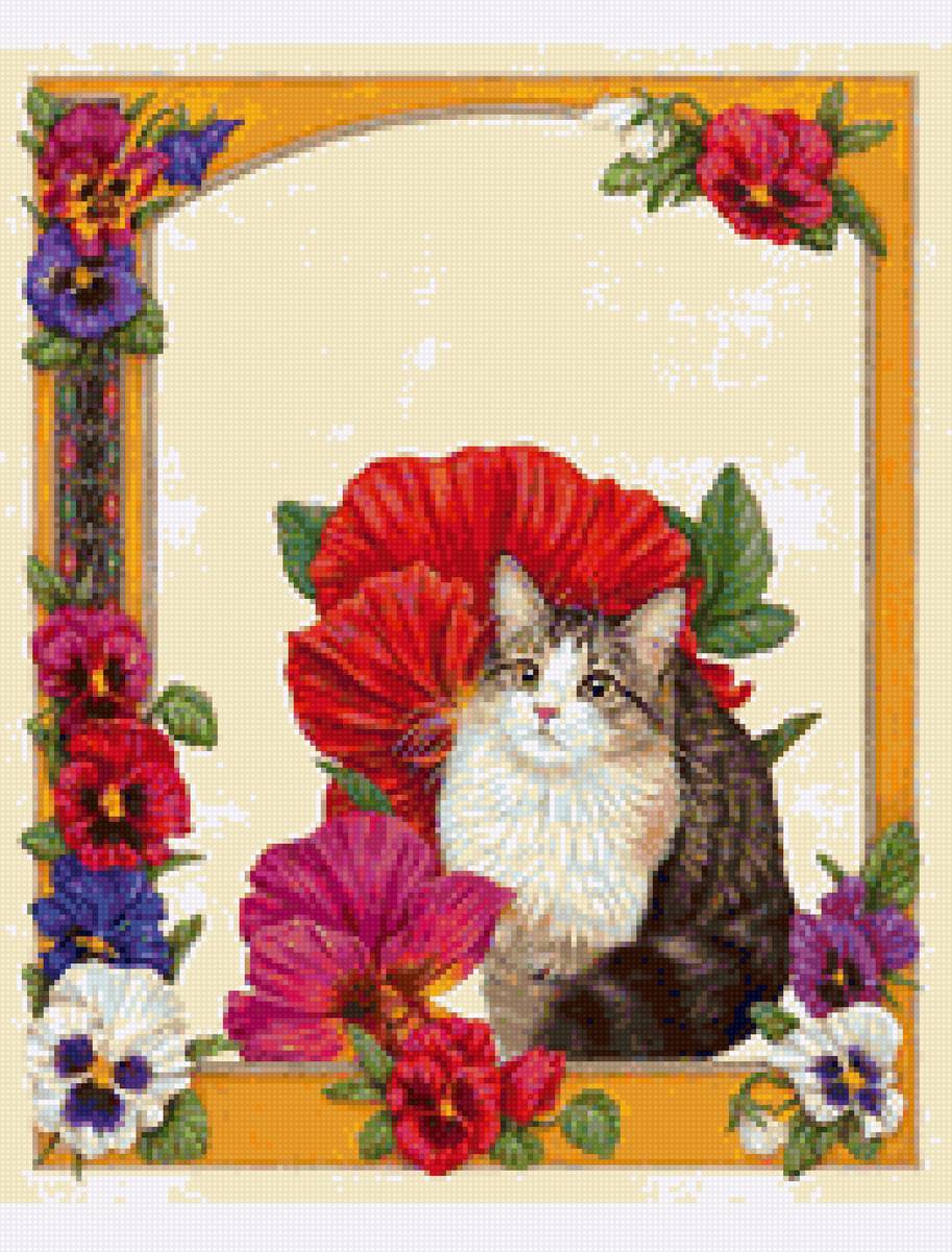 рамка - рамка, кошки - предпросмотр