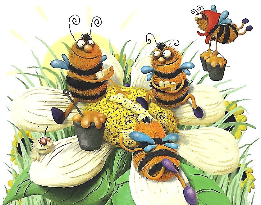 пчелки - компания, пчелки - оригинал