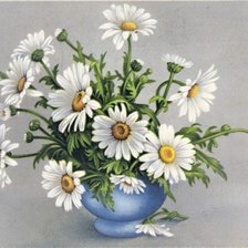 Схема вышивки «margaréty»