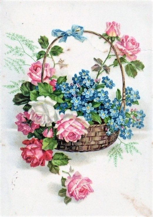 košík kvetov - оригинал