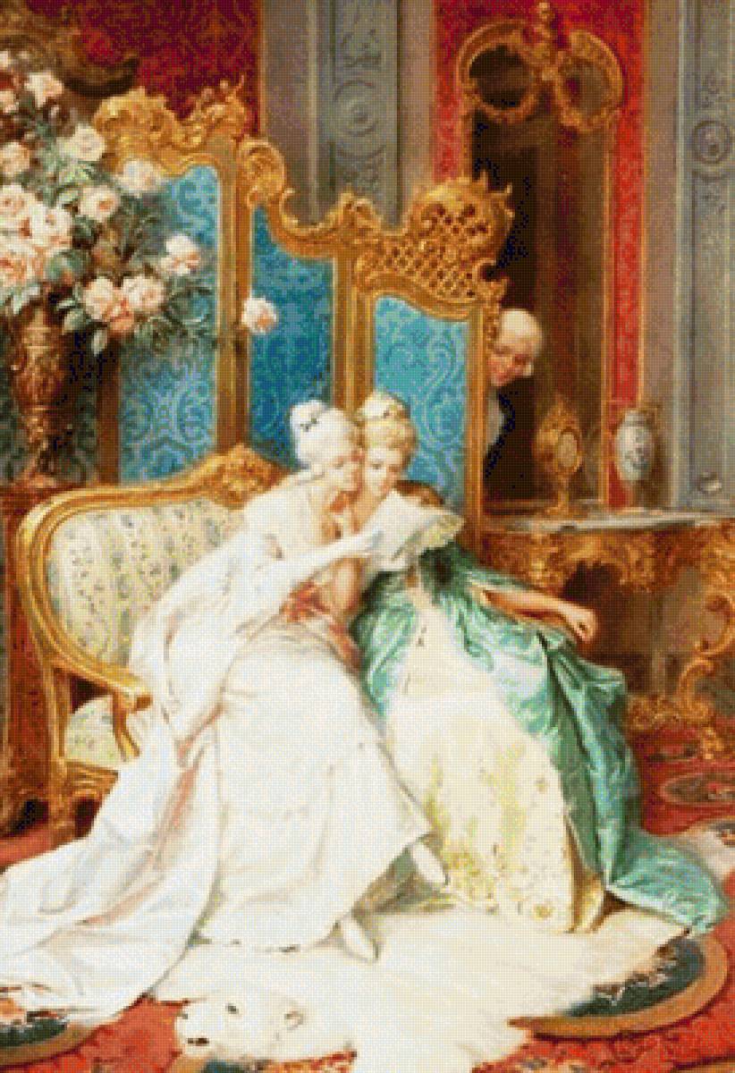 Тайное письмо - девушки - предпросмотр