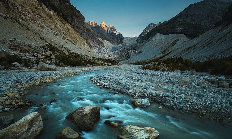 Кавказ - горы, пейзаж - оригинал