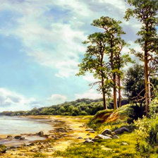 Схема вышивки «A Peaceful Place.»