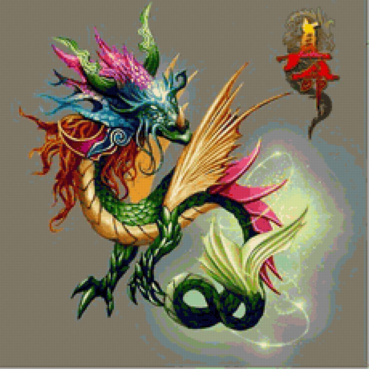 дракон - дракон - предпросмотр