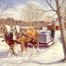 Схема вышивки «arkliai»