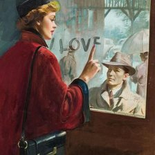 Схема вышивки «Love finestra»