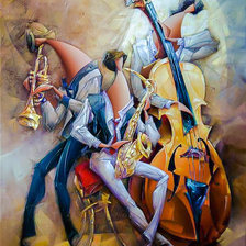 Схема вышивки «Music Guitarrist.»