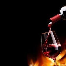 Схема вышивки «вино»