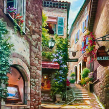 Схема вышивки «Realistic Art Gallerie.»