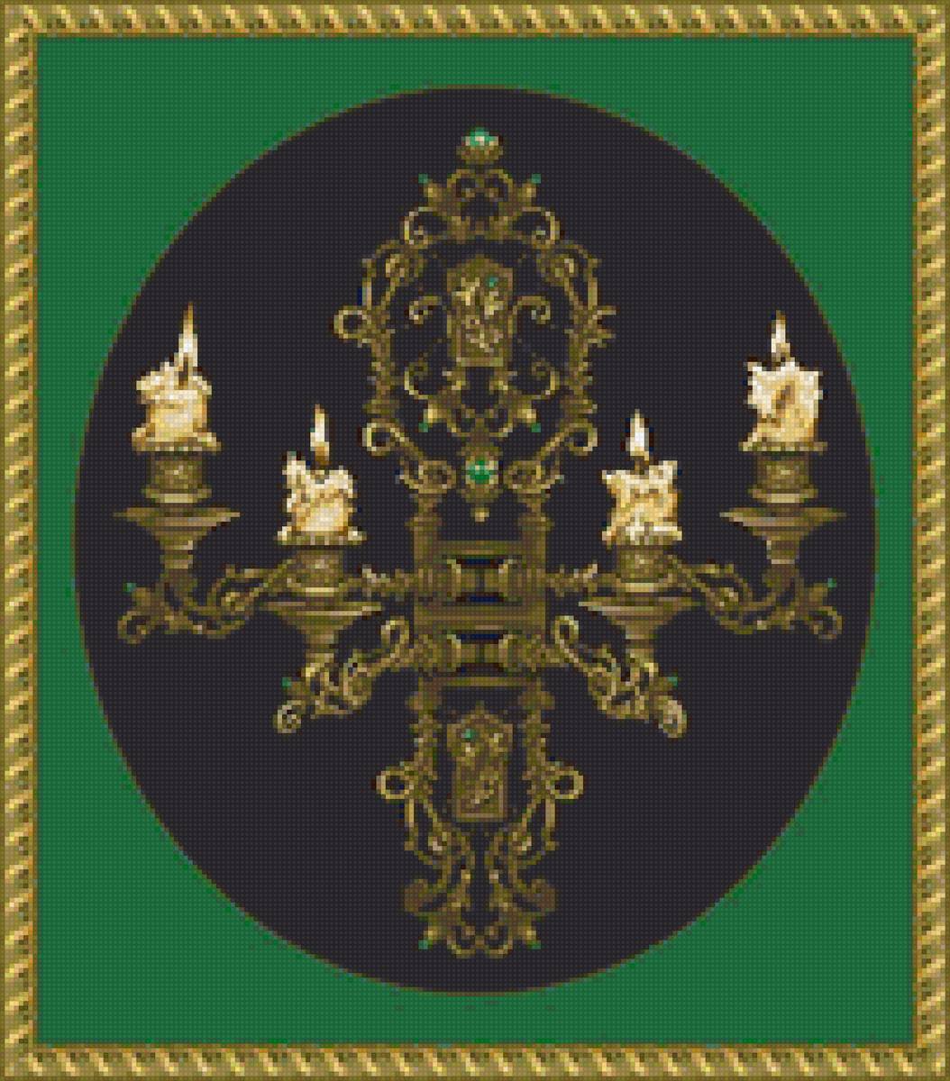 свечи - подсвечник - предпросмотр